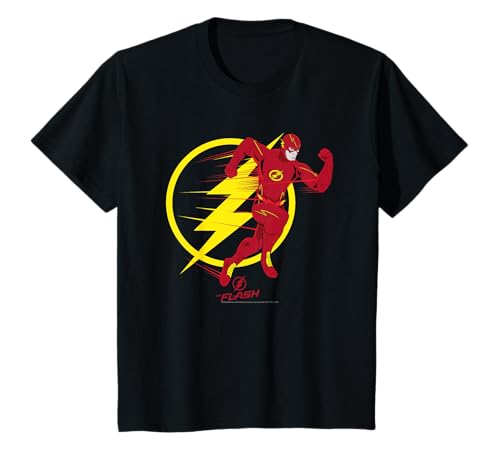 Niños The Flash Running Emblem Camiseta Camiseta