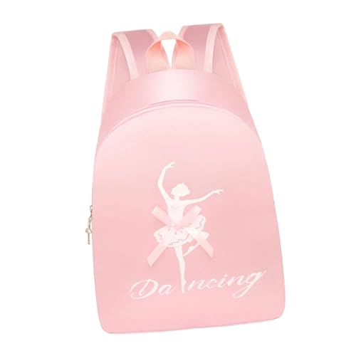 Sac de danse fille rose en nylon résistant à l'eau au design élégant