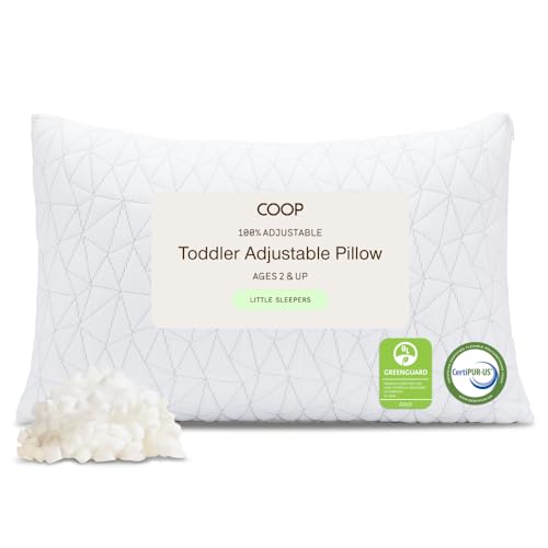 Coop Home Goods Toddler Adjustable Pillow