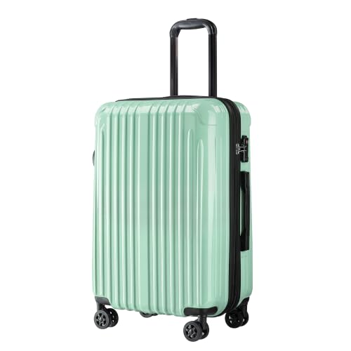 Image of Carry on Luggage - Airline Approved Suitcases with Spinner Wheels, Built-In TSA Lock，Hard Shell Expandable Suitcases