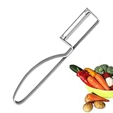 Pelador - Herramienta peladora de acero inoxidable para pelar y pelar en la cocina para cocineros - Pelador para batatas, para zanahorias, pepinos, peras, para cocinar y preparar alimentos