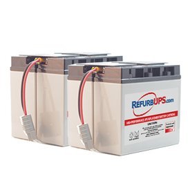 APC Smart-UPS 2200 (SUA2200) Compatible Replacement Battery Kit with Harness