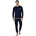 Navigare Pigiama da Uomo in Cotone Art. 841976 Blu L