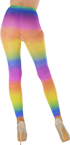 Image of ToBeInStyle Women's Slashed Ripped Shredded Distressed Hosiery Tights Leggings Music Festival