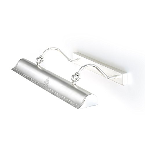 Il Paralume Marina Tala Wall Light Antique Silver Handmade in Italy Wall Lamp G9 + LED