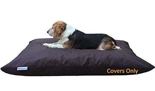 Do-It-Yourself-DIY-Pet-Bed-Pillow-Duvet-1680-Nylon-Durable-Cover-and-Waterproof-Internal-case-for-DogCat-at-Medium-36X29-Seal-Brown-Color-Covers-only - Cucciolini Doodles   Do-It-Yourself-DIY-Pet-Bed-Pillow-Duvet-1680-Nylon-Durable-Cover-and-Waterproof-Internal-case-for-DogCat-at-Medium-36X29-Seal-Brown-Color-Covers-only