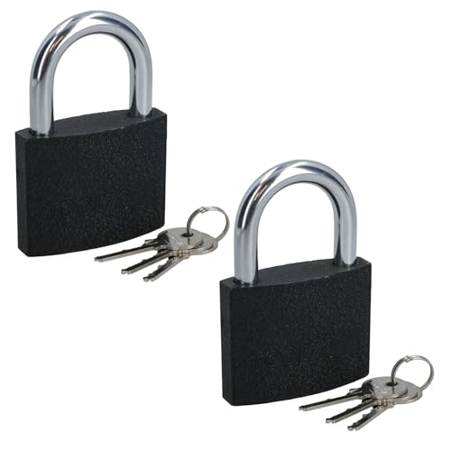 Cadenas en fonte de sécurité pour chaîne de garage, abri de jardin et fermeture extérieure