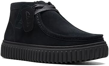 Clarks Men's Torhill Hi Chukka Boot Black 9.5 Medium US | Image 3