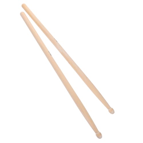 LIOOBO 2PCS Baquetas de Bambú para Percusión 7A Color Madera Natural miniatura 1