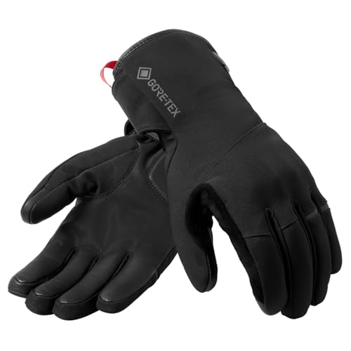 REV'IT! Revit Chevak 2 GTX Gants de moto imperméables, schwarz, M