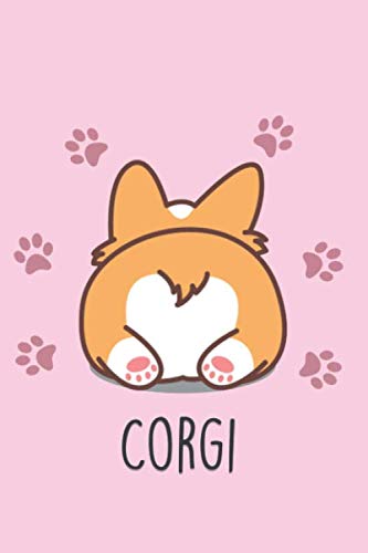 Cute Corgi Gifts: 110 Lined Notebook & Journal to Write In for Notes, To Do Lists, Notepad, Funny Gifts for Corgi Dogs Lovers, Best Friends, Lover, Girlfriend, Daughter, Sister