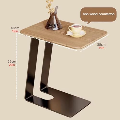 Table basse de balcon gain de place pour canapé et lit gris - 3