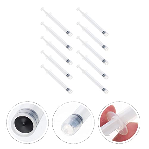 Healifty 10pcs Mulheres Aplicador de Medicina Vagina Aplicador Aplicador de Segurança da Vagina port