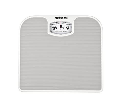 G3 Ferrari G30048 Mechanische Personenwaage, 130 kg, Wiegeschritte 1 kg, Rutschfeste Trittfläche, Leicht ablesbares Display… – Ansicht 3