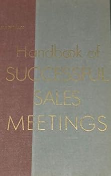 Hardcover Handbook of Successful Sales Meetings Book