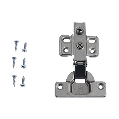 BemFixa Dobradica Com Amortecedor Para Moveis 35Mm Reta C/1Unid.Bemfixa, BRANCO