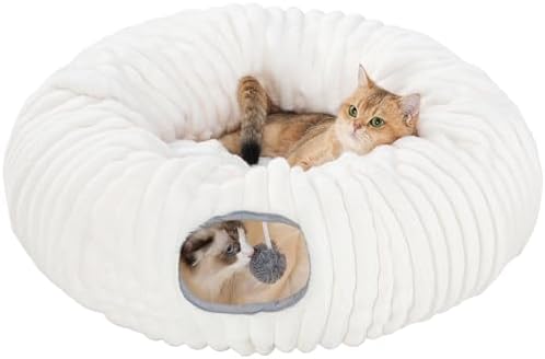 Avont Tunel para Gatos Interior – Cama y Juguete Interactivo de P...