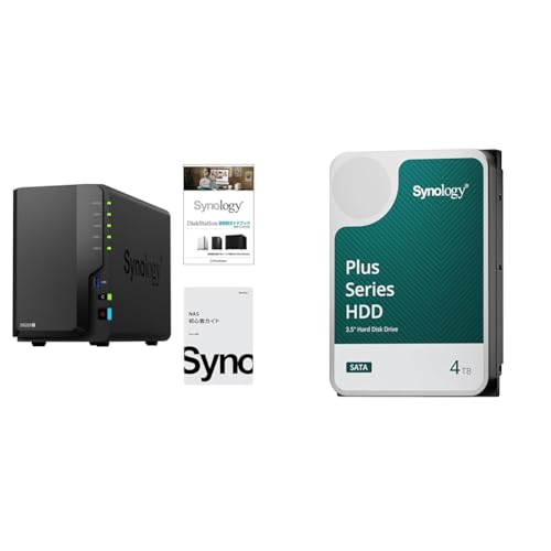 Amazon.co.jp: 【セット買い】Synology NASキット 2ベイ DS225+ /G
