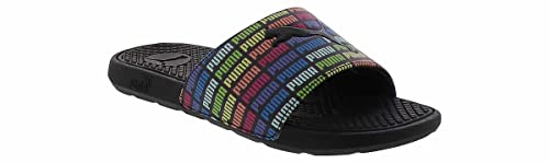 PUMA Kids Girls Cool Cat Echo Slides Casual Sandals Casual - Black