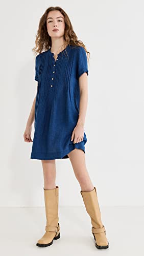 Image of Faherty Women's Gemina Basketweave Dress