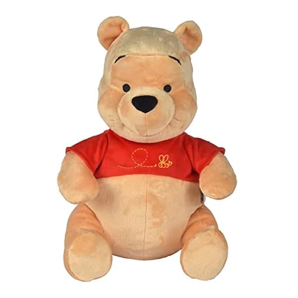Disney 6315872708 - Nalle Puh Gosedjur - Disney Nalle Puh som Gosedjur med Fyllning Gjort av Återvunnet Material, 60 cm, Från 0 månader