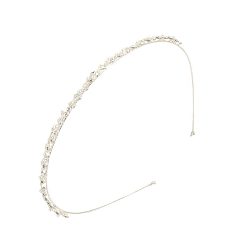 WeddHuis 1 Pieza Tocado para Pelo Corto con Diadema Original para Niñas y Novias, Diadema Mujer, Diademas Boda