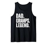 Photo Gallery uomo dad gramps legend - vintage distressed bold gramps graphic canotta Photo Gallery uomo dad gramps legend - vintage distressed bold gramps graphic canotta