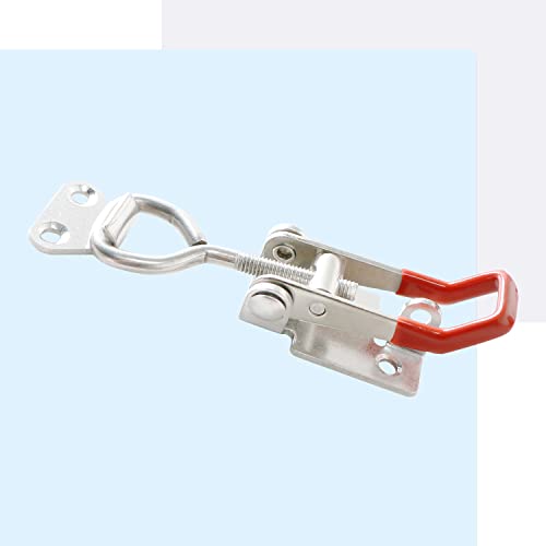 Image of 2PCS 304 Stainless Steel Clamp, 180KG 400 lbs Clamping Force, Case Latch, Adjustable Toggle Latch