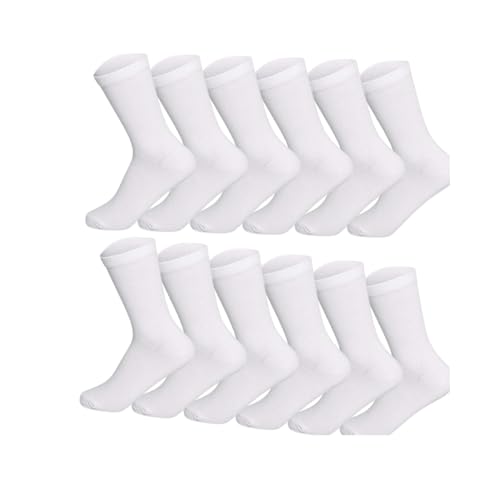 Image of Pure Cotton And Smell Free Men & Women Regular Formal Black Calf length combo Socks Anti-Slip | Sweat Absorbent | School socks | office socks | Sports | Running & Hiking