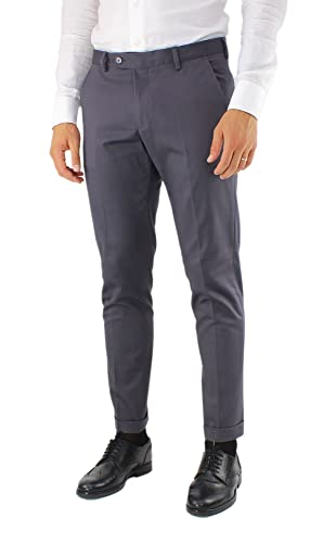 Pantaloni Uomo Eleganti Invernali in Cotone Caldo