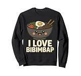 Photo Gallery i love bibimbap cartoon k-food amante amore coreano cibo felpa Photo Gallery i love bibimbap cartoon k-food amante amore coreano cibo felpa
