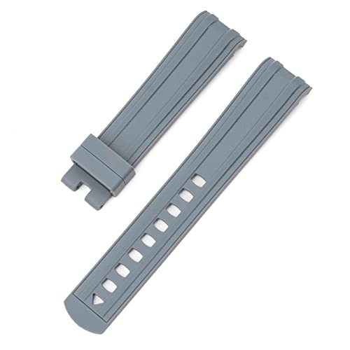 Bracelet de montre en silicone et caoutchouc fluoré incurvé 20mm 22mm pour Univers 300