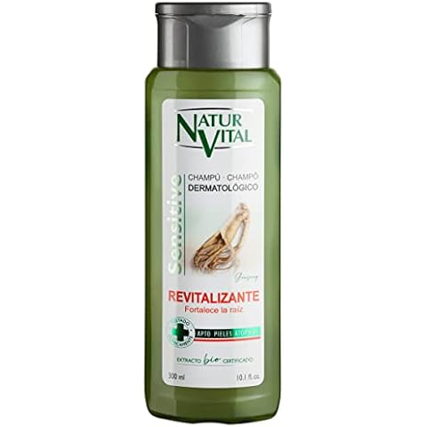 Champú Sensitive Revitalizante con Ginseng NaturVital Cover