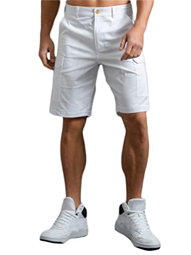 Nicticsi Uomo Pantaloncini Cargo Bermuda Sportivi