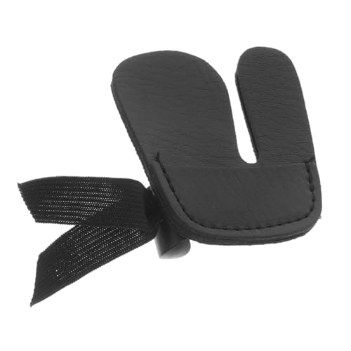 Toddmomy Archery Arm Guard Youth Pu Hand Protector Gloves Fingers Tab Hunting Gloves Hand Protector