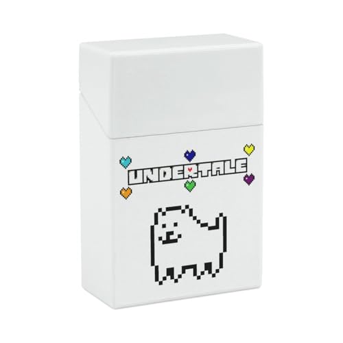 シガレットケース アンダーテール サンズ 犬 20本収納 煙草ケース タバコ箱 煙草入れ 煙草保護 シガレットボックス タバコ収納 ワンタッチ開き 防水 破損防止 ポータブル 軽量 おしゃれ メンズ レディース