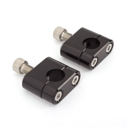 Risers de guidon universels en aluminium CNC pour poste de pilotage moto
