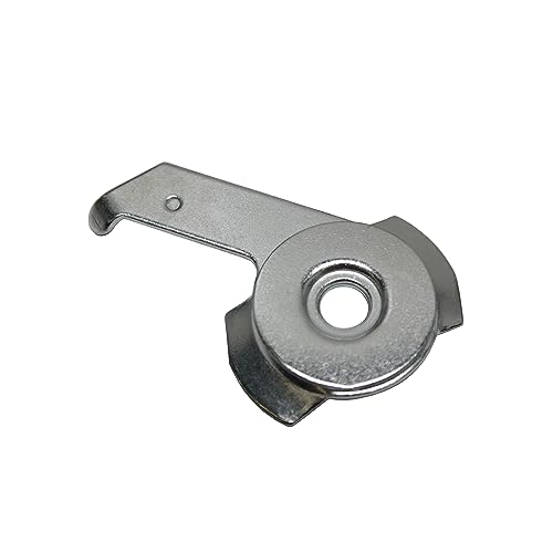Gardinia Deckenträger für 3-läufige Flächenvorhangschienen, Montage zum Schrauben, Befestigungsmaterial inklusive, 2 Stück, Metall, Silber