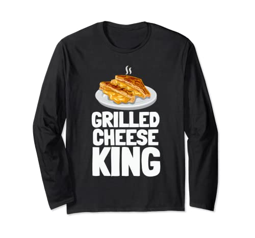 Hoagie Sub Artist And Sandwich Maker - Queso a la parrilla King Manga Larga