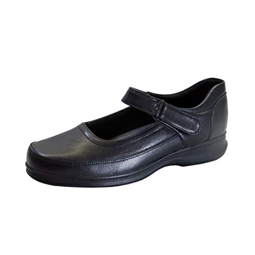 24 Hour Comfort Kimmy Women's Wide Width Mary Jane Leather Shoes
