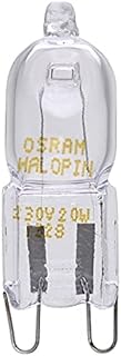 Osram Halopin 66720 Halogen Bulb G9 Pack of 5 20W 230V Clear