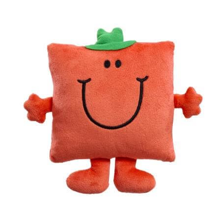 Rainbow Designs Mr Strong Petit jouet en peluche - Peluche Mr Men - Personnage rouge - Compagnon câlin pour les aventures des enfants et le confort du coucher