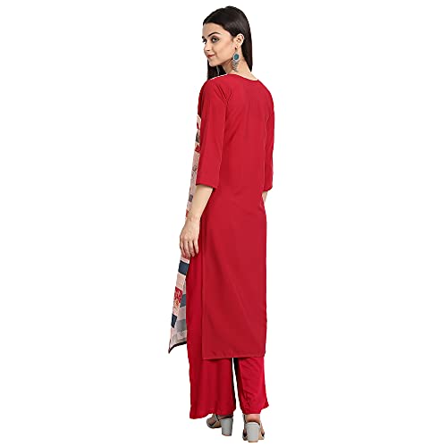 Image of Women's Crepe Straight Kurta