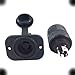 NEXDYNAMI MKR-18 Trolling Motor Plug & Receptacle Set Compatible with/Replacement for Marinco/Minn Kota MKR-18 12/24/36V 12VCP