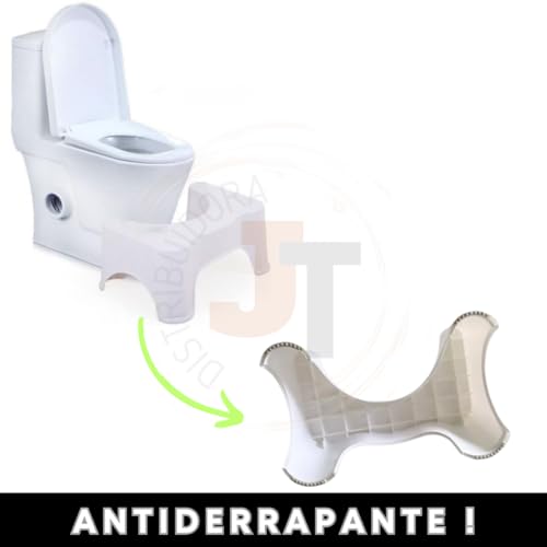 Banquinho Cócoras Apoio de Pés P/Vaso Sanitário Antiderrapante Banco Auxiliar Multiuso P/Banheiro Pr