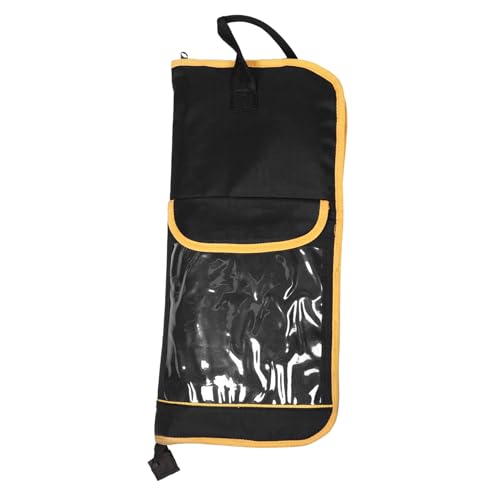 GALPADA Universal Fit Drum Bag Waterproof Drum Pads Drumsticks Organizer Shoulder Strap for Musicians