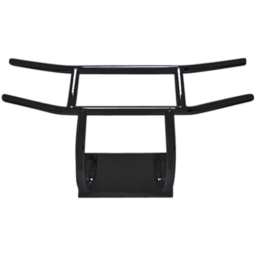 Image of Red Hawk BG-123 Brush Guard Compatible with /Replacement for Yamaha Drive Front Black Powder Coat Steel Golf Carts