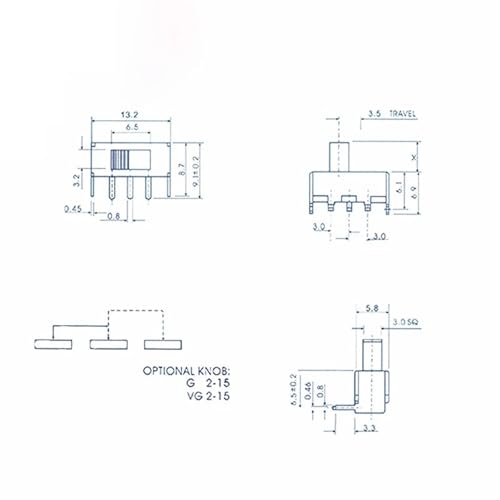Interrupteur miniature SS12F23 pour réparer vos petits objets - 4