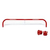 Winnwell 1,8 x 3,1 m Hockeynetz – inkl. 2 Stahl-Eisklammern, einfache Snap-Clip-Montage mit Polyester-Netz und 5,1 cm Rohre