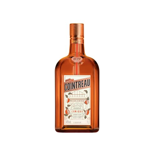 Cointreau Orangenlikör mit 40% vol. | Der perfekte Likör für Cocktails aus 100% natürlichen Zutaten (1 x 1,0l)